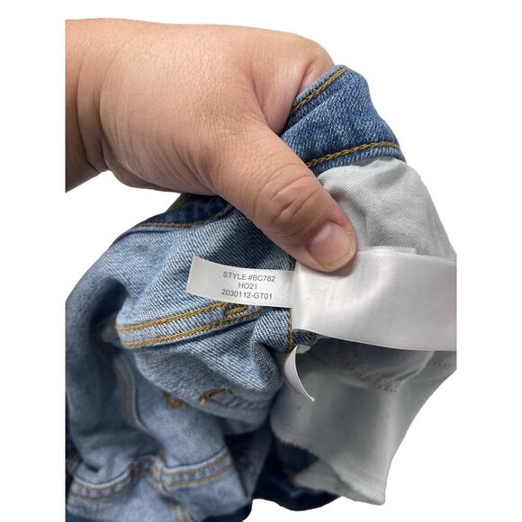 J. Crew High Rise Classic Vintage Distressed Straight Leg Jeans Women’s Size 35 - Picture 9 of 9